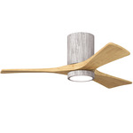 Irene Hugger Ceiling Fan - Barn Wood / Light Maple Tone