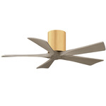 Irene Hugger Ceiling Fan - Light Maple / Gray Ash Tone