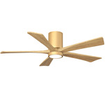 Irene Hugger Ceiling Fan - Light Maple / Light Maple Tone