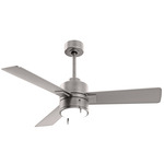 Steven Ceiling Fan with Light - Brushed Nickel / Brushed Nickel