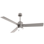 Steven Ceiling Fan with Light - Brushed Nickel / Brushed Nickel