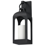 Marrakech Outdoor Wall Light - Black / Satin White