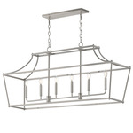 Clifton Linear Pendant - Satin Nickel