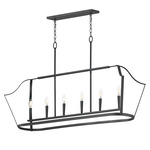 Arden Linear Pendant - Black