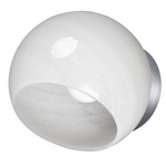 Neve Wall Light - Polished Chrome / Marble