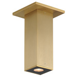 Culvert Ceiling Light - Natural Aged Brass
