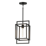 Gridline Pendant - Black