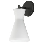 Sinch Wall Light - Black / Satin White