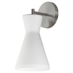 Sinch Wall Light - Satin Nickel / Satin White