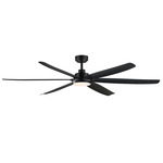 Albatross Outdoor Ceiling Fan - Black