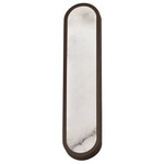 Plinth Wall Light - Dark Bronze / Alabaster
