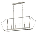 Arden Linear Pendant - Satin Nickel
