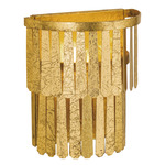 Regalia Wall Light - Gold Leaf