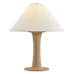 Isabel Table Lamp - Patina Brass / Off White