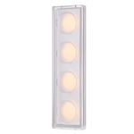 Mars Bathroom Vanity Light - Black Brass / Clear Cast