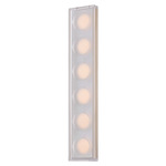 Mars Bathroom Vanity Light - Modern Brass / Clear Cast