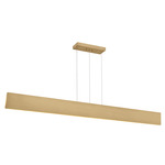 Maxwell Linear Pendant - Modern Brass