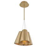Aether Chandelier - Modern Brass