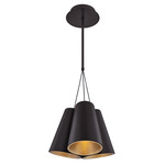 Aether Chandelier - Black Brass