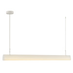 Brunel Linear Pendant - Satin White