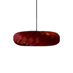 TR5 Pendant - Black / Mahogany Red