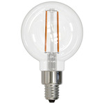 G16.5 Candelabra Base 2.5W 120V 2700K 90CRI 6-PACK - Clear