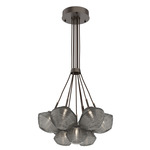 Mesa Cluster Pendant - Flat Bronze / Mesa Smoke