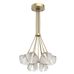 Mesa Cluster Pendant - Gilded Brass / Mesa Clear