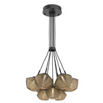 Mesa Cluster Pendant - Matte Black / Mesa Bronze