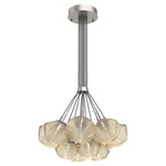 Mesa Cluster Pendant - Beige Silver / Mesa Amber