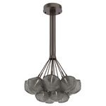 Mesa Cluster Pendant - Flat Bronze / Mesa Smoke