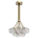 Mesa Cluster Pendant - Gilded Brass / Mesa Clear