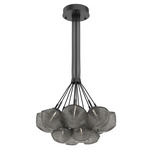 Mesa Cluster Pendant - Matte Black / Mesa Smoke