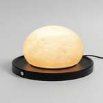 Petra Luna Table Lamp - Black / Alabaster