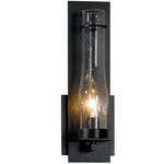 New Town Wall Sconce - Dark Smoke / Seeded Clear