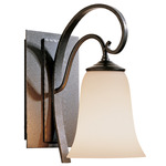 Scroll Wall Sconce - Bronze / Opal