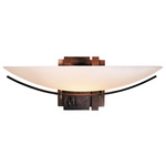 Oval Impressions Wall Sconce - Bronze / Opal