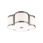 Chandler Ceiling Light Fixture - Polished Nickel / Opal