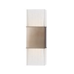 Aurora Wall Sconce - Brushed Bronze / Frosted