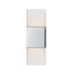 Aurora Wall Sconce - Polished Chrome / Frosted