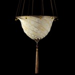 Samarkanda Silk Pendant - Brass / Deco Silk