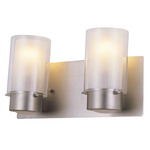 Essex Bathroom Vanity Light - Buffed Nickel/ Opal