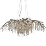 Autumn Twilight Chandelier - Mystic Gold / Crystal
