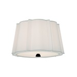 Humphrey Semi Flush Ceiling Light - Old Bronze / White