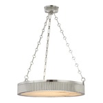 Lynden Pendant - Polished Nickel / Alabaster