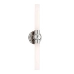 Cornwall Bathroom Vanity Light - Polished Nickel / Opal / Matte