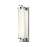 Sheridan Bathroom Vanity Light - Polished Chrome / Opal