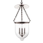 Hampton C1 pendant - Old Bronze / Clear