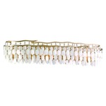 Dolce Bath Bar - Champagne Leaf / Capiz Shell / Crystal