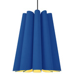 Olivia Pendant - Black / Blue / Ash